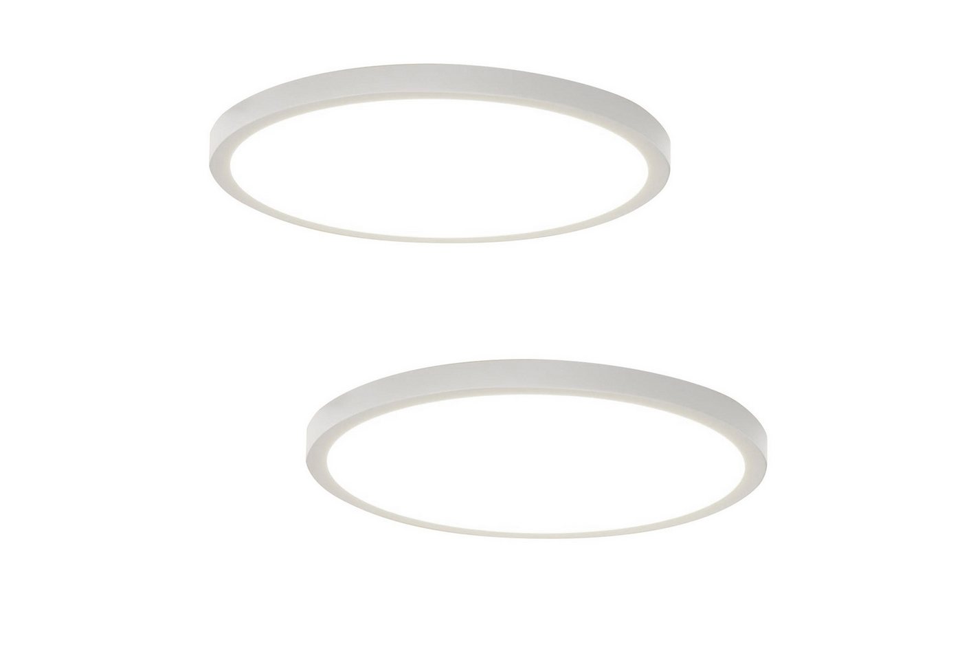 ZMH LED Deckenleuchte Wohnzimmer Rund Flach 24W Deckenlampe Modern für Schlafzimmer, Augenschutz, Einfache Installtion, LED fest integriert ZMH LED Deckenleuchte Wohnzimmer Rund Flach 24W Deckenlampe Modern für Schlafzimmer, Augenschutz, Einfache Installtion, LED fest integriert von ZMH