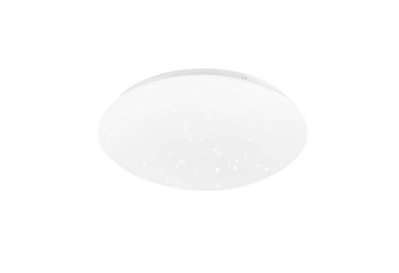 ZMH LED Deckenleuchte Wohnzimmer Ø16.5CM Rund 5W Küchenlampe 3000/4000/6500K Flur, Augenschutz, LED fest integriert, Warmweiß, Sternen-Design Schlafzimmerlampe Küche Büro von ZMH
