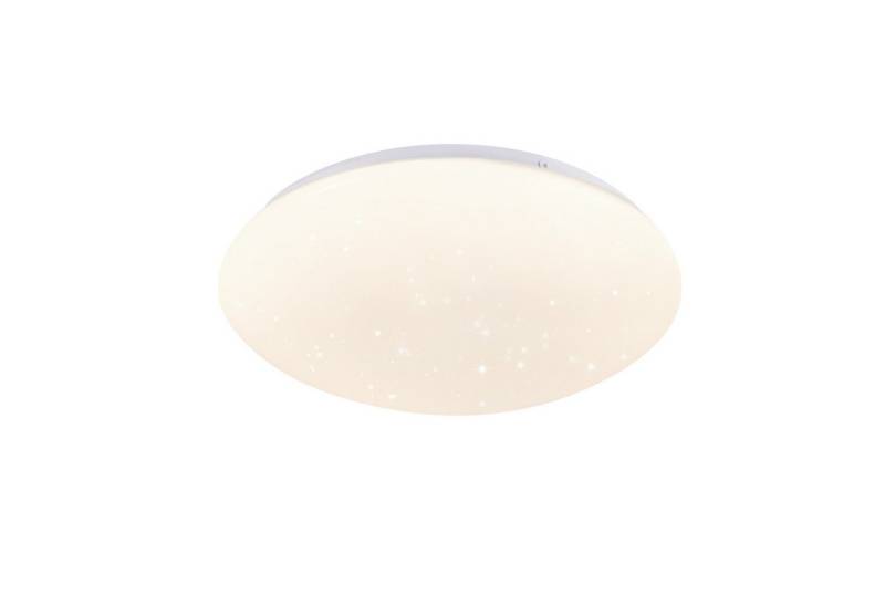 ZMH LED Deckenleuchte Wohnzimmer Ø16.5CM Rund 5W Küchenlampe 3000/4000/6500K Flur, Augenschutz, LED fest integriert, Warmweiß, Sternen-Design Schlafzimmerlampe Küche Büro von ZMH