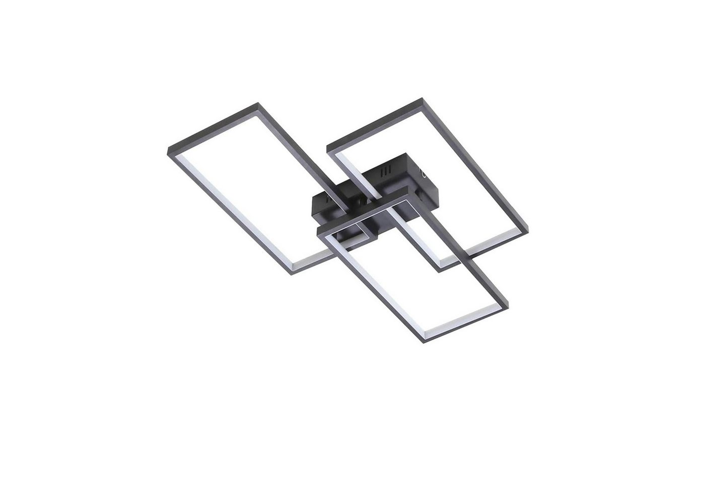ZMH LED Deckenleuchte Wohnzimmerlampe aus Metall Modern-Design, Dimmer, LED fest integriert ZMH LED Deckenleuchte Wohnzimmerlampe aus Metall Modern-Design, Dimmer, LED fest integriert von ZMH