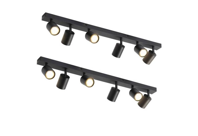 ZMH LED Deckenstrahler Retro Deckenleuchte Weiß/Schwarz -GU10 350°Schwenkbar Schlafzimmer, Einfache Installation, ohne Leuchtmittel, Modern Flurlampe Industrial Wandstrahler für Wohnzimmer ZMH LED Deckenstrahler Retro Deckenleuchte Weiß/Schwarz -GU10 350°Schwenkbar Schlafzimmer, Einfache Installation, ohne Leuchtmittel, Modern Flurlampe Industrial Wandstrahler für Wohnzimmer von ZMH