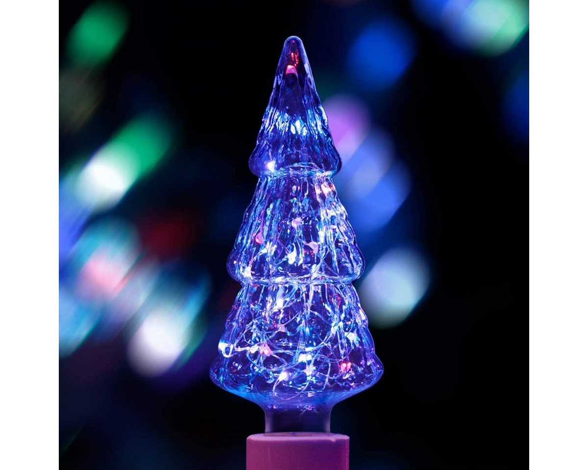 ZMH LED-Leuchtmittel Glühbirne Magisch Weihnachtsbaumförmig, E27, 1 St., Farbwechsel ZMH LED-Leuchtmittel Glühbirne Magisch Weihnachtsbaumförmig, E27, 1 St., Farbwechsel von ZMH