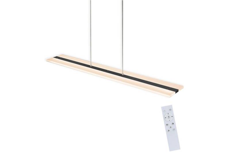 ZMH LED Pendelleuchte Büro Esstisch höhenverstellbar Wohnzimmer Werkstatt, LED fest integriert, Dimmbar von ZMH