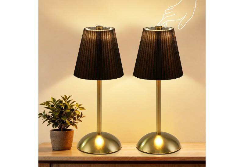 ZMH LED Tischleuchte 2er Set Akku Touch Nachttischlampe - Dimmbar 3 Farbtemperature mit USB, 3000-6500K ZMH LED Tischleuchte 2er Set Akku Touch Nachttischlampe - Dimmbar 3 Farbtemperature mit USB, 3000-6500K von ZMH