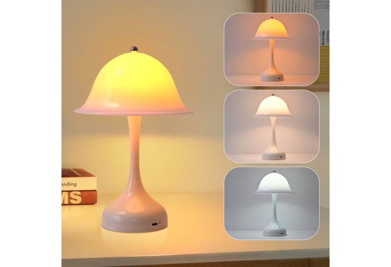 ZMH LED Tischleuchte Akku Tischleuchte Touch Dimmbar Schlafzimmerlampe USB, 3000-6500K ZMH LED Tischleuchte Akku Tischleuchte Touch Dimmbar Schlafzimmerlampe USB, 3000-6500K von ZMH