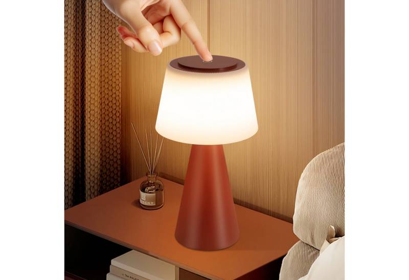 ZMH LED Tischleuchte Kabellos 3600mhA Dimmbar Tischlampe Modern Wohnzimmer Batterie, Augenschutz, Einfache Installtion, LED fest integriert, 3000-6500K, Touch Nachttischlampe mit USB Aufladbar Outdoor ZMH LED Tischleuchte Kabellos 3600mhA Dimmbar Tischlampe Modern Wohnzimmer Batterie, Augenschutz, Einfache Installtion, LED fest integriert, 3000-6500K, Touch Nachttischlampe mit USB Aufladbar Outdoor von ZMH