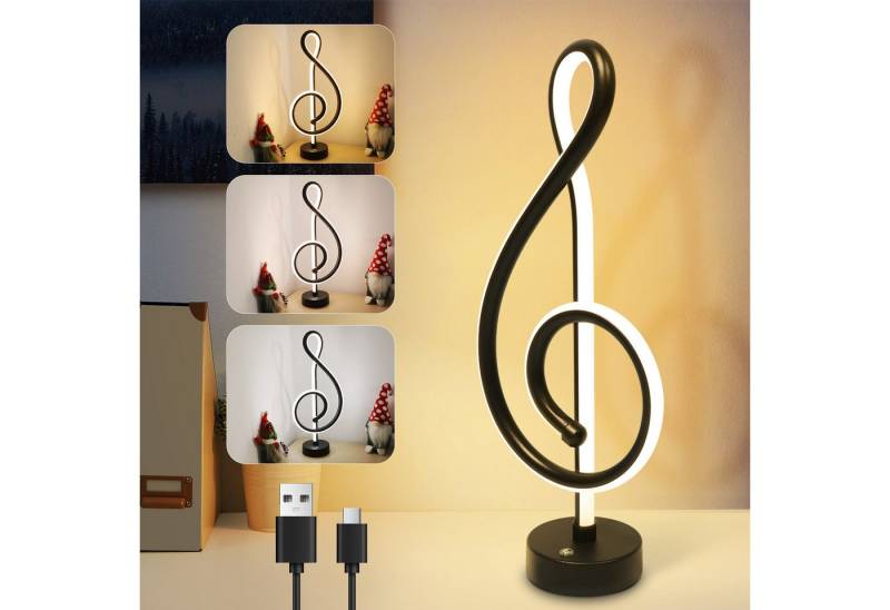 ZMH LED Tischleuchte Kabellos Wohnzimmer Touch Dimmbar Schwarz Akku Nachttischlampe, Augenschutz, Einfache Installtion, LED fest integriert, 3000-6500K, Akku Tischlampe mit USB Aufladbar Schlafzimmer ZMH LED Tischleuchte Kabellos Wohnzimmer Touch Dimmbar Schwarz Akku Nachttischlampe, Augenschutz, Einfache Installtion, LED fest integriert, 3000-6500K, Akku Tischlampe mit USB Aufladbar Schlafzimmer von ZMH