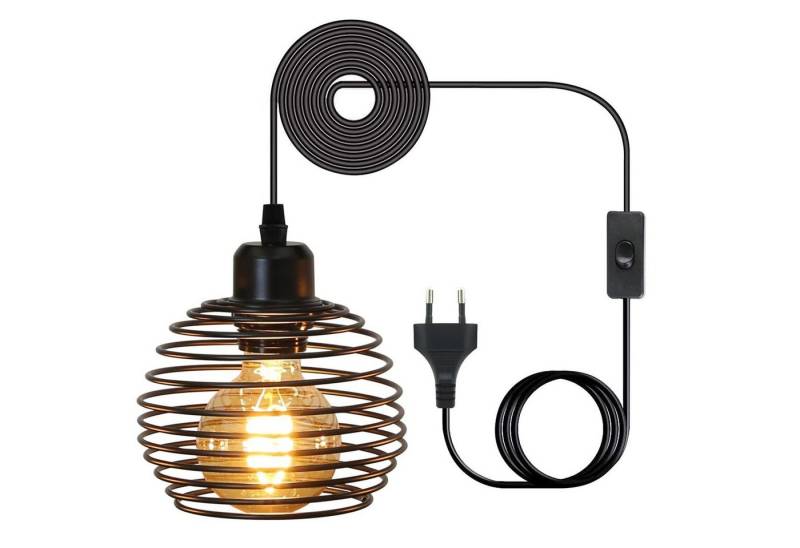 ZMH Pendelleuchte 3 Flammig Vintage Schwarz E27 Hängelampe Esstisch Metall Wohnzimmer, Hochwertige Design, LED wechselbar ZMH Pendelleuchte 3 Flammig Vintage Schwarz E27 Hängelampe Esstisch Metall Wohnzimmer, Hochwertige Design, LED wechselbar von ZMH