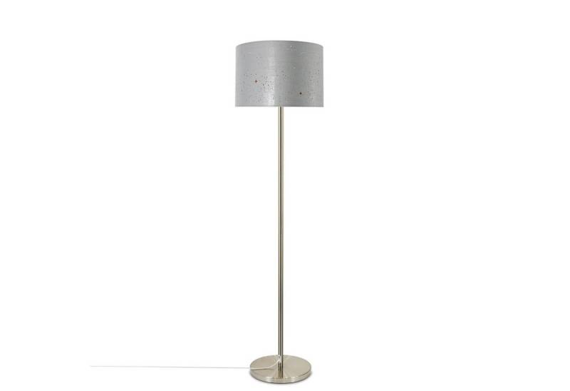 ZMH Stehlampe Modern Stehleuchte aus Stoff E27 Fassung Wohnzimmer, Hochwertiges Material, LED wechselbar von ZMH