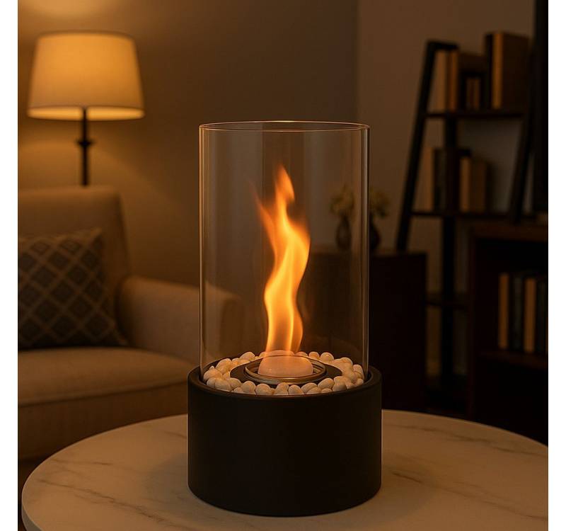 ZMH Tischfeuer Ethanol Tischfeuerstelle Tischkamin Bioethanol Stimmungsvolles von ZMH