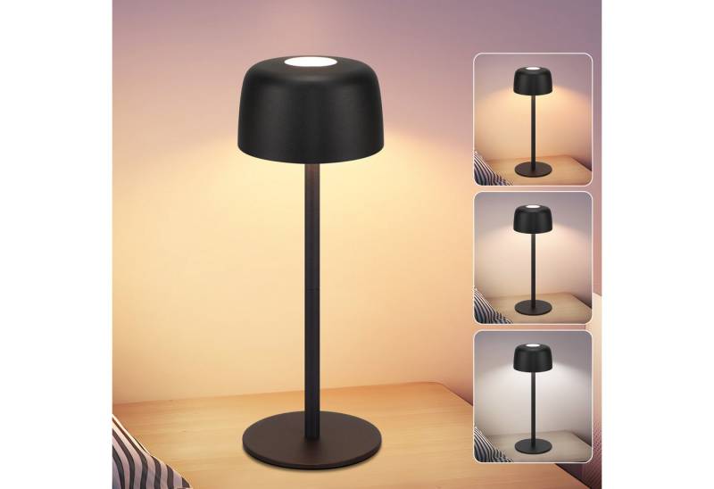 ZMH Tischleuchte LED Kabellos stufenlos Nachttischlampe mit Akku, LED fest integriert ZMH Tischleuchte LED Kabellos stufenlos Nachttischlampe mit Akku, LED fest integriert von ZMH