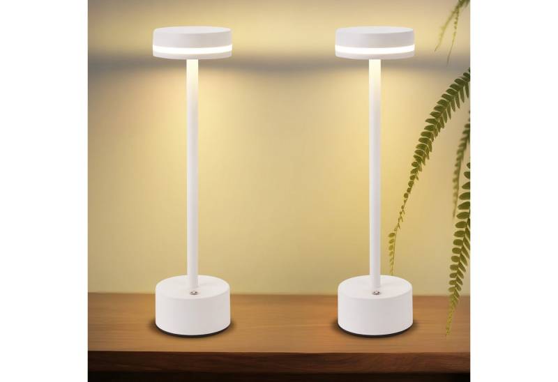 ZMH Tischleuchte Tischlampe Kabellos LED Nachttischlampe Akku Dimmbare, LED fest integriert, Tischlampe ZMH Tischleuchte Tischlampe Kabellos LED Nachttischlampe Akku Dimmbare, LED fest integriert, Tischlampe von ZMH