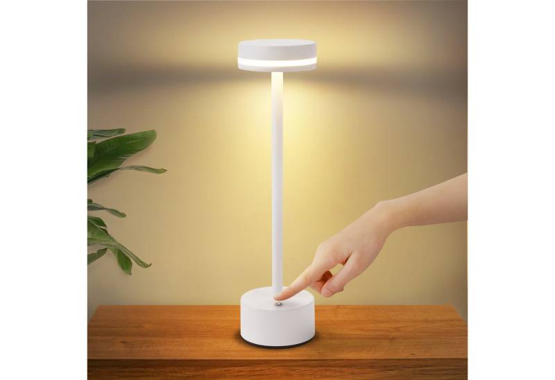 ZMH Tischleuchte Tischlampe Kabellos LED Nachttischlampe Akku Dimmbare, LED fest integriert, für Indoor ZMH Tischleuchte Tischlampe Kabellos LED Nachttischlampe Akku Dimmbare, LED fest integriert, für Indoor von ZMH