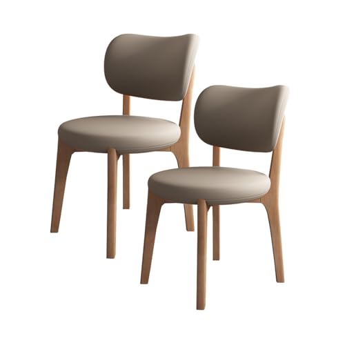 Moderne Esszimmerstühle, stühle esszimmer 2er-Set mit komfortablem Eichengestell, esstisch stühle im Mid-Century-Stil mit hochdichtem Schaumstoffbezug, für Küche und Wohnzimmer B 46*45*80CM von ZMHPLKH