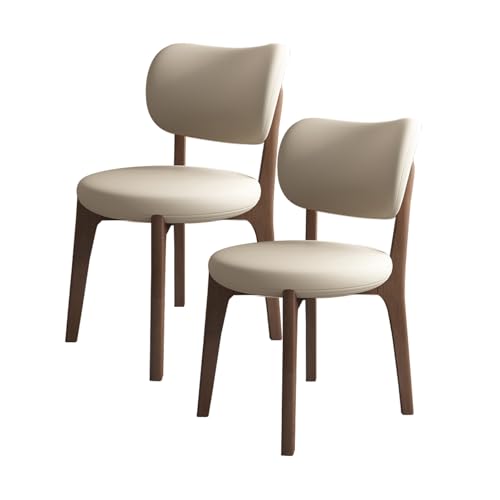 Moderne Esszimmerstühle, stühle esszimmer 2er-Set mit komfortablem Eichengestell, esstisch stühle im Mid-Century-Stil mit hochdichtem Schaumstoffbezug, für Küche und Wohnzimmer G 46*45*80CM von ZMHPLKH