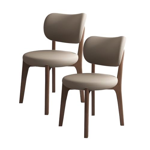 Moderne Esszimmerstühle, stühle esszimmer 2er-Set mit komfortablem Eichengestell, esstisch stühle im Mid-Century-Stil mit hochdichtem Schaumstoffbezug, für Küche und Wohnzimmer H 46*45*80CM von ZMHPLKH