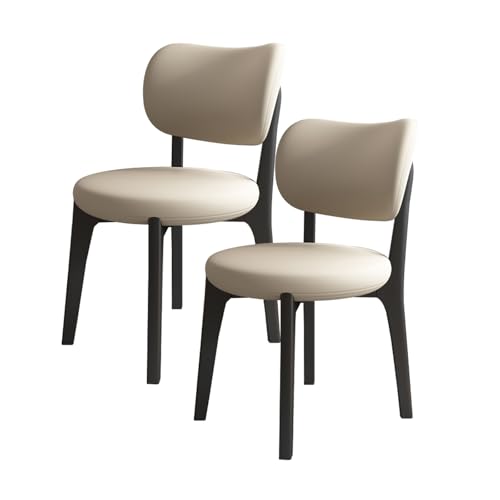 Moderne Esszimmerstühle, stühle esszimmer 2er-Set mit komfortablem Eichengestell, esstisch stühle im Mid-Century-Stil mit hochdichtem Schaumstoffbezug, für Küche und Wohnzimmer P 46*45*80CM von ZMHPLKH