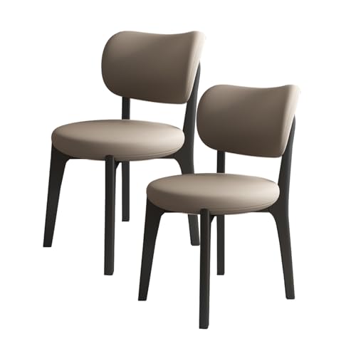 Moderne Esszimmerstühle, stühle esszimmer 2er-Set mit komfortablem Eichengestell, esstisch stühle im Mid-Century-Stil mit hochdichtem Schaumstoffbezug, für Küche und Wohnzimmer R 46*45*80CM von ZMHPLKH