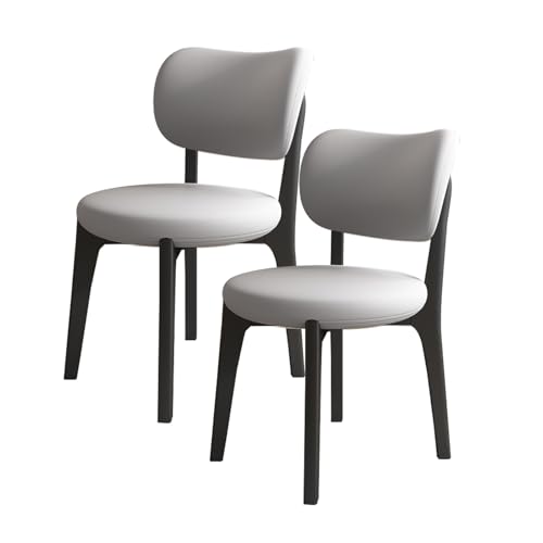 Moderne Esszimmerstühle, stühle esszimmer 2er-Set mit komfortablem Eichengestell, esstisch stühle im Mid-Century-Stil mit hochdichtem Schaumstoffbezug, für Küche und Wohnzimmer S 46*45*80CM von ZMHPLKH