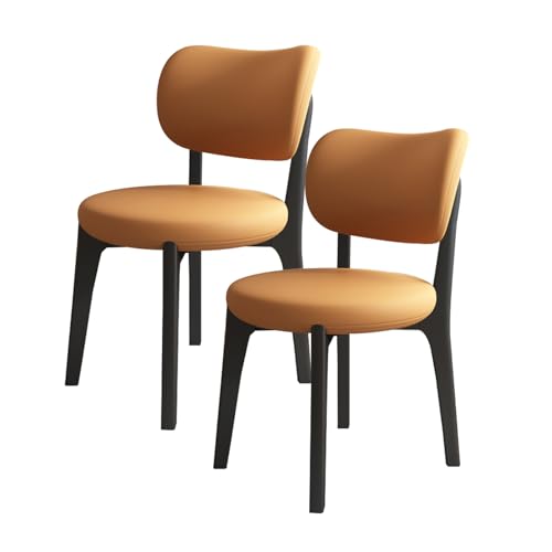 Moderne Esszimmerstühle, stühle esszimmer 2er-Set mit komfortablem Eichengestell, esstisch stühle im Mid-Century-Stil mit hochdichtem Schaumstoffbezug, für Küche und Wohnzimmer T 46*45*80CM von ZMHPLKH