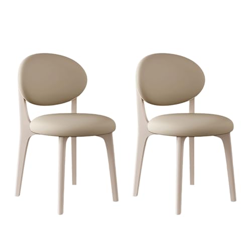 ZMHPLKH 2er Set Esszimmerstühle mit Eichenholzbeinen - Moderne Küchenstühle 2er Set mit gepolsterter Sitzfläche - für Küche & Wohnzimme 22 2pcs von ZMHPLKH