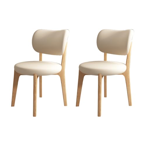ZMHPLKH Esszimmerstühle 2er Set mit dicken Kissen, bequemer Esszimmerstuhl mit Beinen aus Massivholz – armlose Seitenstühle esstisch stühle für Küche und Wohnzimmer A 46 * 45 * 80CM ZMHPLKH Esszimmerstühle 2er Set mit dicken Kissen, bequemer Esszimmerstuhl mit Beinen aus Massivholz – armlose Seitenstühle esstisch stühle für Küche und Wohnzimmer A 46 * 45 * 80CM von ZMHPLKH