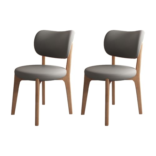 ZMHPLKH Esszimmerstühle 2er Set mit dicken Kissen, bequemer Esszimmerstuhl mit Beinen aus Massivholz – armlose Seitenstühle esstisch stühle für Küche und Wohnzimmer K 46 * 45 * 80CM ZMHPLKH Esszimmerstühle 2er Set mit dicken Kissen, bequemer Esszimmerstuhl mit Beinen aus Massivholz – armlose Seitenstühle esstisch stühle für Küche und Wohnzimmer K 46 * 45 * 80CM von ZMHPLKH