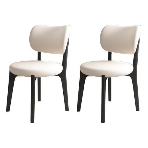 ZMHPLKH Esszimmerstühle 2er Set mit dicken Kissen, bequemer Esszimmerstuhl mit Beinen aus Massivholz – armlose Seitenstühle esstisch stühle für Küche und Wohnzimmer S 46 * 45 * 80CM ZMHPLKH Esszimmerstühle 2er Set mit dicken Kissen, bequemer Esszimmerstuhl mit Beinen aus Massivholz – armlose Seitenstühle esstisch stühle für Küche und Wohnzimmer S 46 * 45 * 80CM von ZMHPLKH
