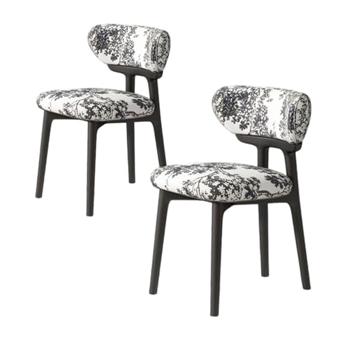 ZMHPLKH Esszimmerstühle 4er Set aus Massivholz - Bequeme holzstühle Esszimmer mit Lederstoff - 34 Farben Erhältlich 16 2pcs von ZMHPLKH