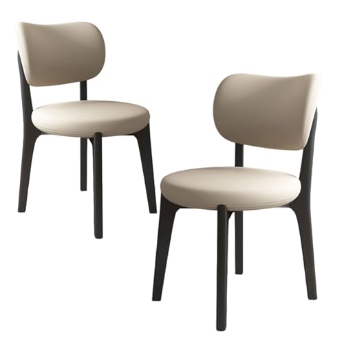 ZMHPLKH Esszimmerstühle mit Eichenholzbeinen - Gepolsterte Küchenstühle Modern - Höhe 31.5in für Esszimmer und Wohnbereich 18 2pcs von ZMHPLKH