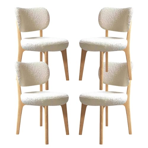 ZMHPLKH Esszimmerstühle mit Eichenholzbeinen - Gepolsterte Küchenstühle Modern - Höhe 31.5in für Esszimmer und Wohnbereich 25 4pcs ZMHPLKH Esszimmerstühle mit Eichenholzbeinen - Gepolsterte Küchenstühle Modern - Höhe 31.5in für Esszimmer und Wohnbereich 25 4pcs von ZMHPLKH