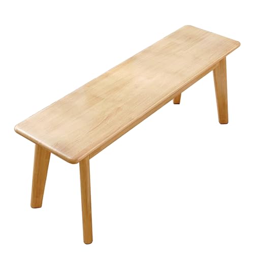 ZMHPLKH Farmhouse Indoor Wooden Living Room Dining Bench,Bauernbank FüRs FußEnde, Holzbank FüR Den Eingangsbereich,Shoe Bench Seat for Hallway Living Room Bedroom End of Bed von ZMHPLKH