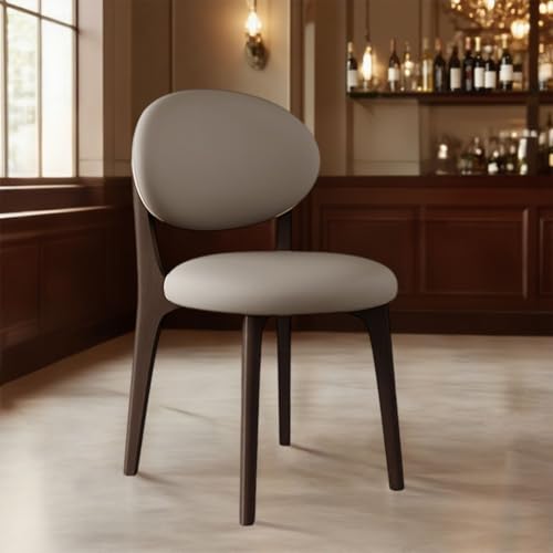 ZMHPLKH Moderne Esszimmerstühle mit Holzbeinen - Esszimmerstuhl 4er Set in Mid-Century Design - Belastbar bis 150kg für Küche & Wohnzimmer 11 4pcs von ZMHPLKH