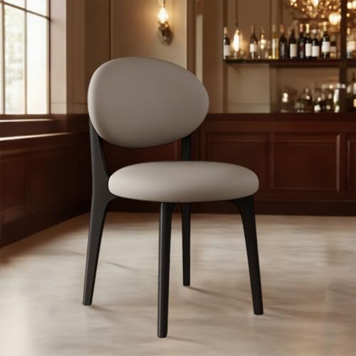 ZMHPLKH Moderne Esszimmerstühle mit Holzbeinen - Esszimmerstuhl 4er Set in Mid-Century Design - Belastbar bis 150kg für Küche & Wohnzimmer 18 4pcs von ZMHPLKH