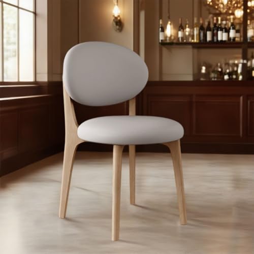 ZMHPLKH Moderne Esszimmerstühle mit Holzbeinen - Esszimmerstuhl 4er Set in Mid-Century Design - Belastbar bis 150kg für Küche & Wohnzimmer 9 2pcs von ZMHPLKH
