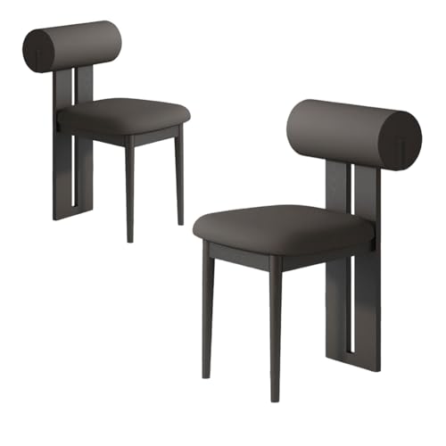 ZMHPLKH Moderne Esszimmerstühle mit Holzbeinen - Gepolsterte Küchenstühle Modern - Mit Einer Tragkraft von bis zu 150 kg ist er für Küchen und Wohnzimmer geeignet 13 2pcs von ZMHPLKH