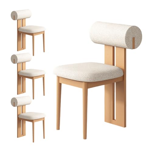 ZMHPLKH Moderne Esszimmerstühle mit Holzbeinen - Gepolsterte Küchenstühle Modern - Mit Einer Tragkraft von bis zu 150 kg ist er für Küchen und Wohnzimmer geeignet 3 4pcs ZMHPLKH Moderne Esszimmerstühle mit Holzbeinen - Gepolsterte Küchenstühle Modern - Mit Einer Tragkraft von bis zu 150 kg ist er für Küchen und Wohnzimmer geeignet 3 4pcs von ZMHPLKH