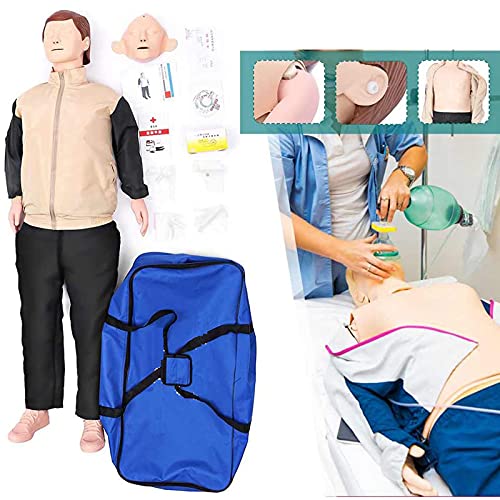 ZMIN Reanimationspuppe Erste Hilfe Trainingspuppe für medizinische pädagogische Trainingshilfe von ZMIN