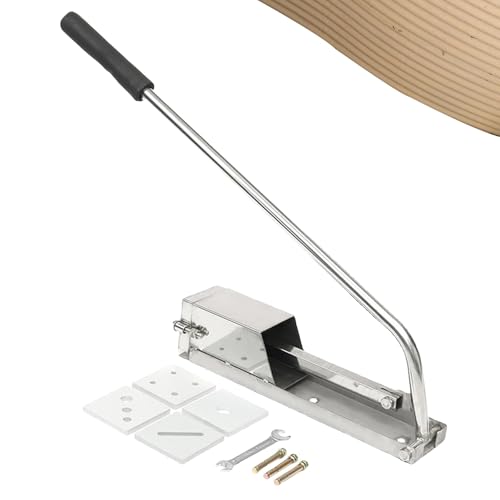 ZMJGLL Tonextruder, Wandmontierter Edelstahl-Tonextrusionswerkzeug, 4-Layer-Tonextruder mit 4 Düsen, Keramischer weicher Tonextrusion, Töpferei-Ausrüstung von ZMJGLL