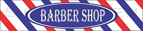 ZMKDLL Barber Shop Metallschild Barber Blechschild Wanddekoration 40,6 x 10,2 cm ZMKDLL Barber Shop Metallschild Barber Blechschild Wanddekoration 40,6 x 10,2 cm von ZMKDLL