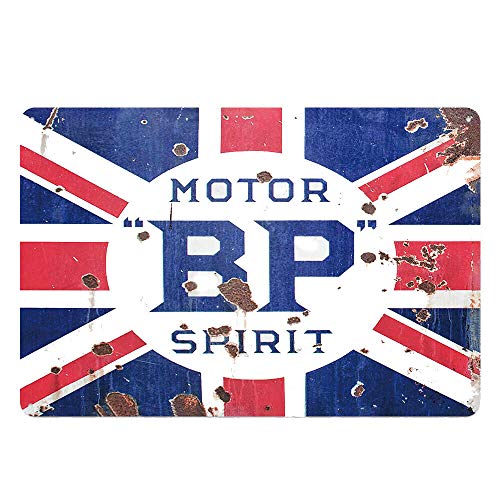 ZMKDLL Metall-Blechschild 30,5 x 20,3 cm Motor Bp Spirit Pub Home Vintage Retro Poster Cafe Art von ZMKDLL