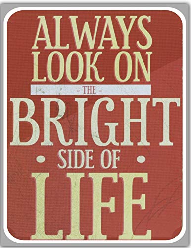 ZMKDLL Metallschild mit Aufschrift "Always Look On The Bright Side of Life", Monty Python ZMKDLL Metallschild mit Aufschrift "Always Look On The Bright Side of Life", Monty Python von ZMKDLL
