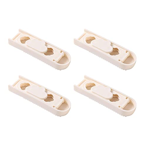 ZMKY Bettlakenhalter-Clips, 4 Stück Bettdeckenclips, Steppdeckenfixier-Clip, Bettlaken-Greifer, Vorhanghalter, Quilt-Anti-Bewegungs-Clip, Bettbezug-Halter von ZMKY