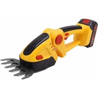 Zmleve - Akku-Grasschere, abs SK5-Stahl, 110–240 v, Mini-Akku-Heckenschere, 2-in-1-Rasengeräte (EU-Stecker) von ZMLEVE