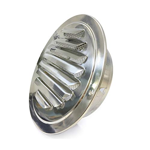 ZMQU Edelstahl-Schornsteinkappe, Dachkamin-Abzugsrohr-Regenschutzkappe,(120mm/4.7Inch) von ZMQU