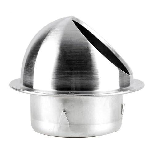 ZMTGLTG Windschutzkappen for Dunstabzugshauben Aus Edelstahl 304, Regenschutz for Abluftöffnungen Im Außenbereich, Rückfluss- Und Staubschutz. Abluftrohre.(80mm) von ZMTGLTG