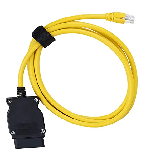OBD zu Ethernet, ENET RJ45-Kabel, Ethernet-Anschluss-Werkzeuge auf OBD2-Schnittstellenkabel, Codierung F-Serie, 2 m Kabel von ZMURED