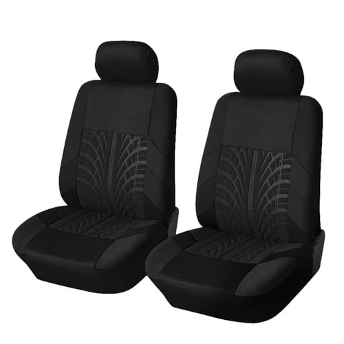Auto Sitzbezüge für Smart FORFOUR (454) Hatchback 2004-2006,Bequeme und Atmungsaktive Autositzbezüge aus Waschbarem Stoff Vordersitze und Rücksitze sitzbezüge,Black von ZMXRF