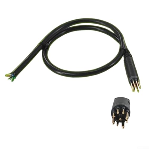 9-poliges wasserdichtes Motor-Verlängerungskabel für Elektrofahrräder, mit 40 cm Stecker und 120 cm Buchse, geeignet für Bafang und andere große Motormarken von 250 W bis 1000 W (9-poliger Stecker 40 9-poliges wasserdichtes Motor-Verlängerungskabel für Elektrofahrräder, mit 40 cm Stecker und 120 cm Buchse, geeignet für Bafang und andere große Motormarken von 250 W bis 1000 W (9-poliger Stecker 40 von ZMdooreasy