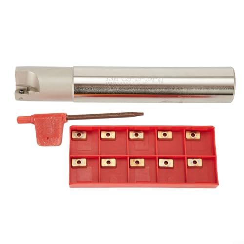 APMT1135PDER 10-teiliges Einsatz-Set mit BAP 300R C25251503F Wendeschneidfräser für Präzisionsbearbeitung von ZMdooreasy